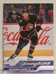 2023-24 Upper Deck #455 Maxence Guenette Young Guns Ottawa Senators